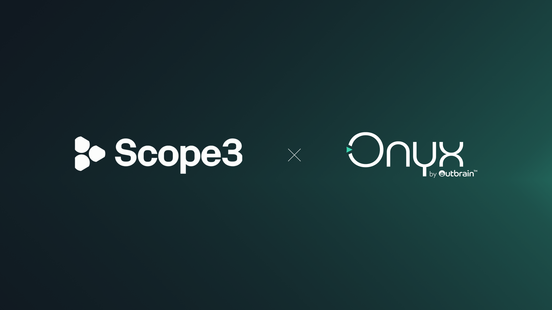 Outbrain integriert Scope3-Daten in OnyxGreen, einer nachhaltigeren Lösung für Brand Marketer