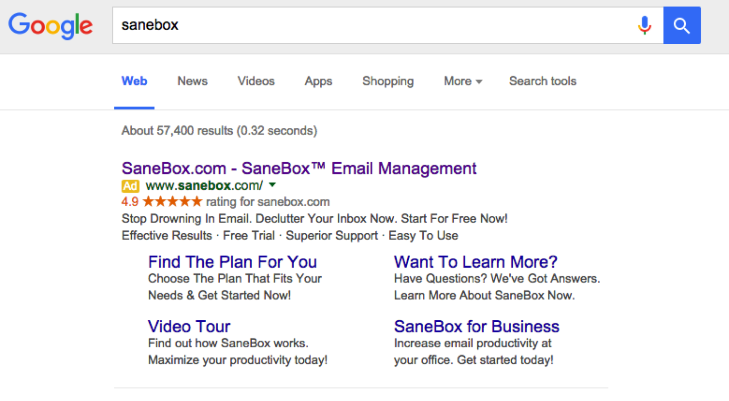 Capture the demand with search