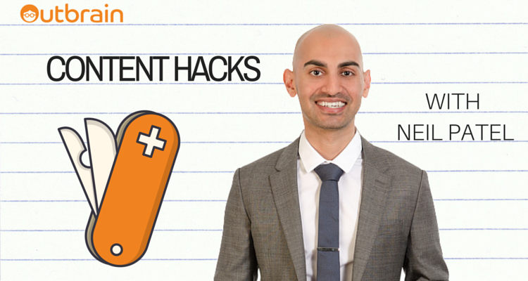 Content hacks with Neil Patel