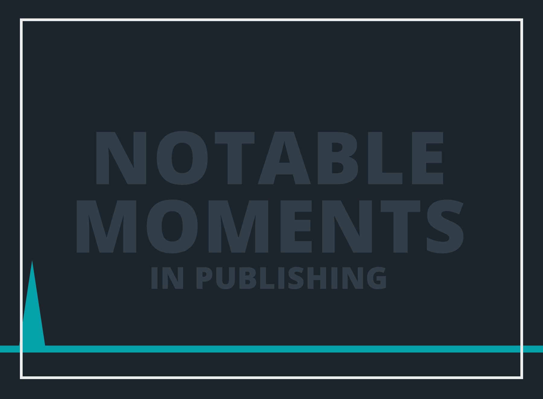 GIF; notable moments in publishing