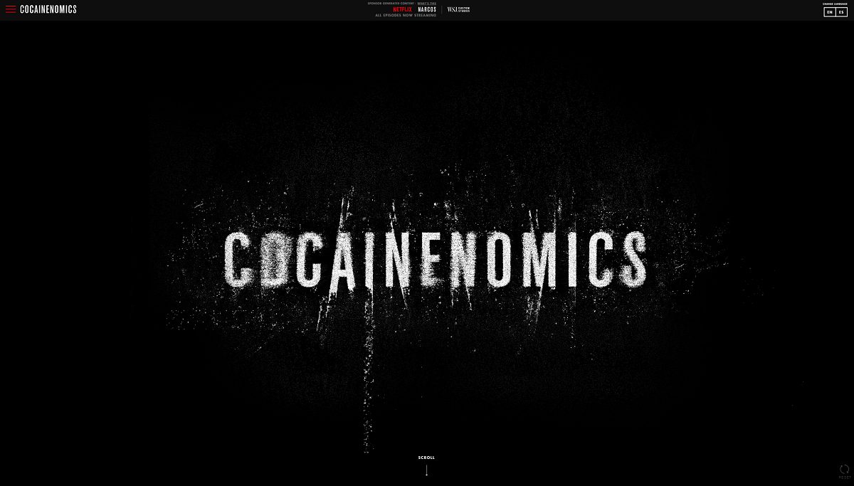 screenshot; Netflix's Cocaineomics