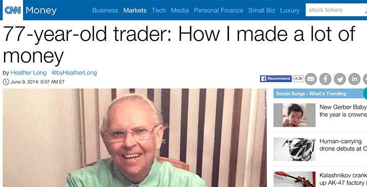 making millions by trading on the stock market