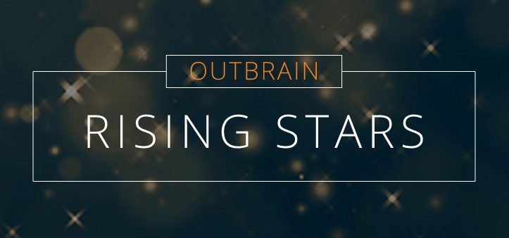 graphic; Outbrain Rising Stars banner