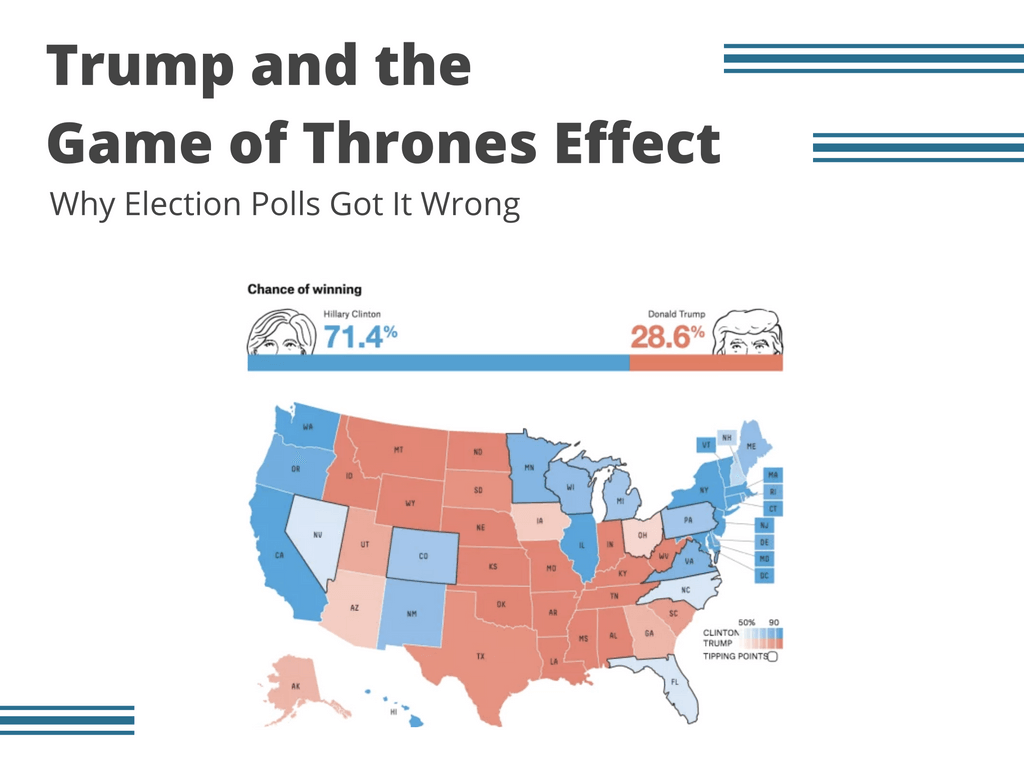 Trump And The Game Of Thrones Effect Why Election Polls Got It Wrong