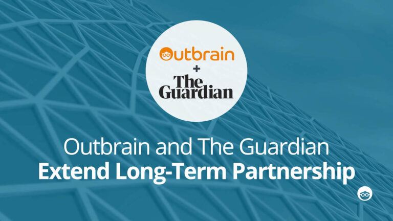 Outbrain and Guardian News Extend Partnership | Outbrain Blog