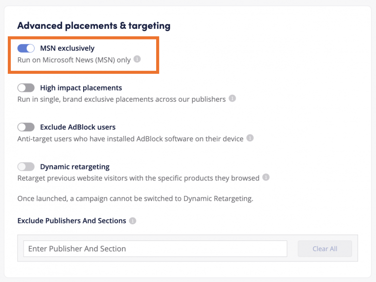 What is the “Run on MSN exclusively” feature? - English (US)