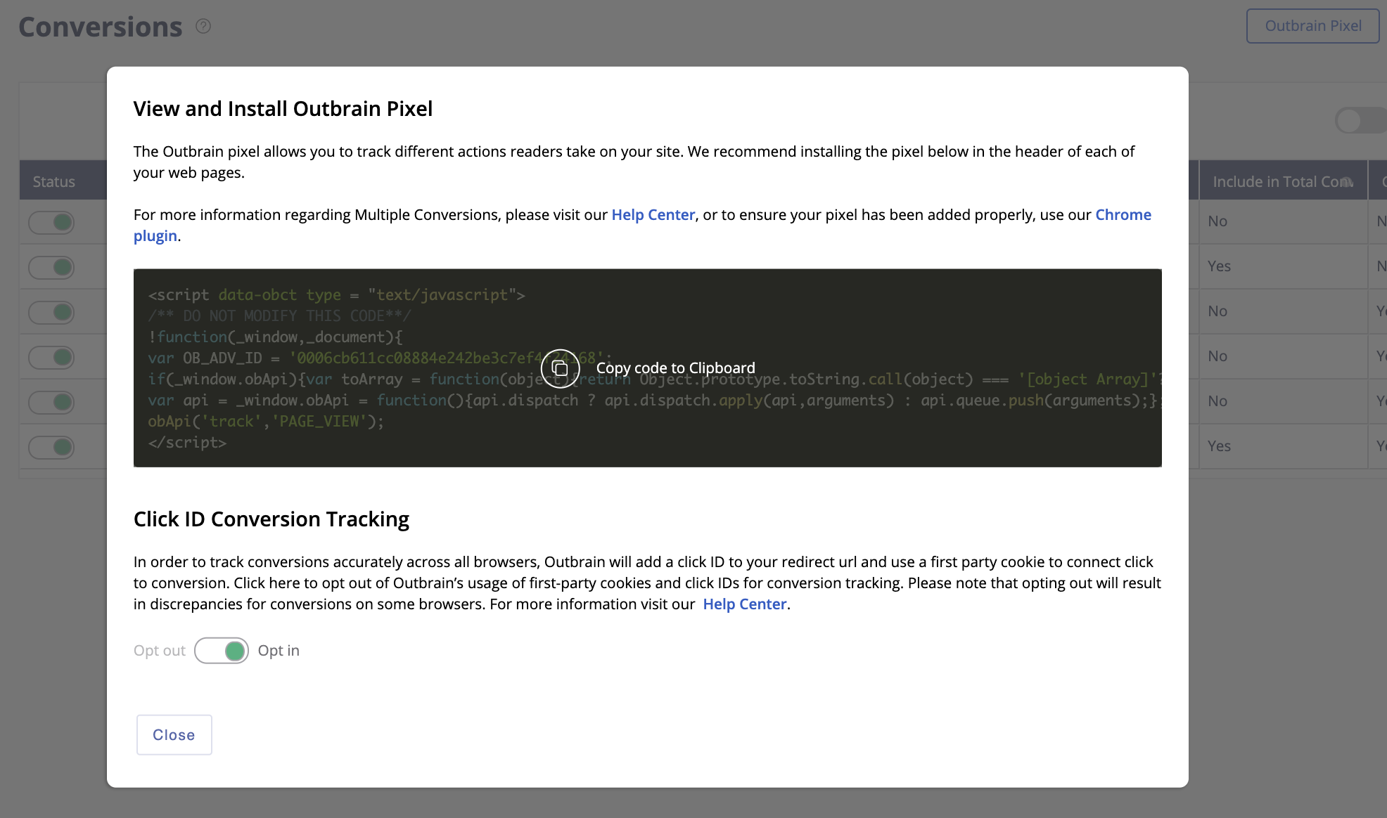 How Do I Implement Pixels to Track Conversions? – Outbrain Help